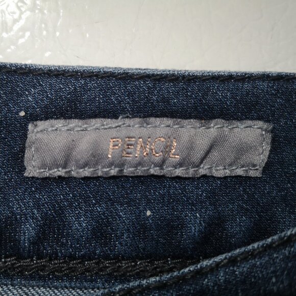 Melissa McCarthy Seven7 Ladies Medium Wash Slimming Silhouette Pencil Jeans - Picture 4 of 16